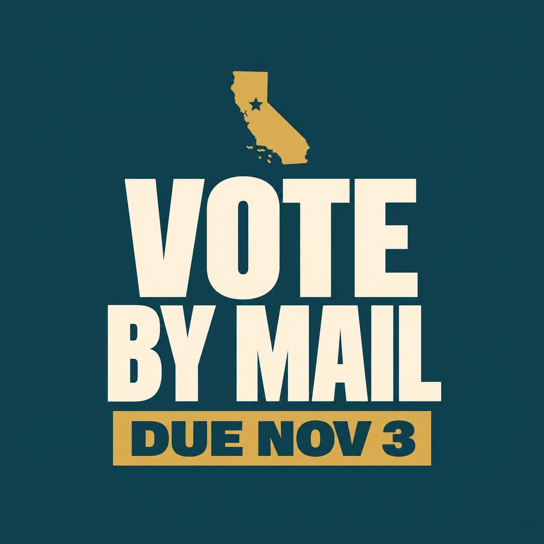 California vote picture, hand-made design 4