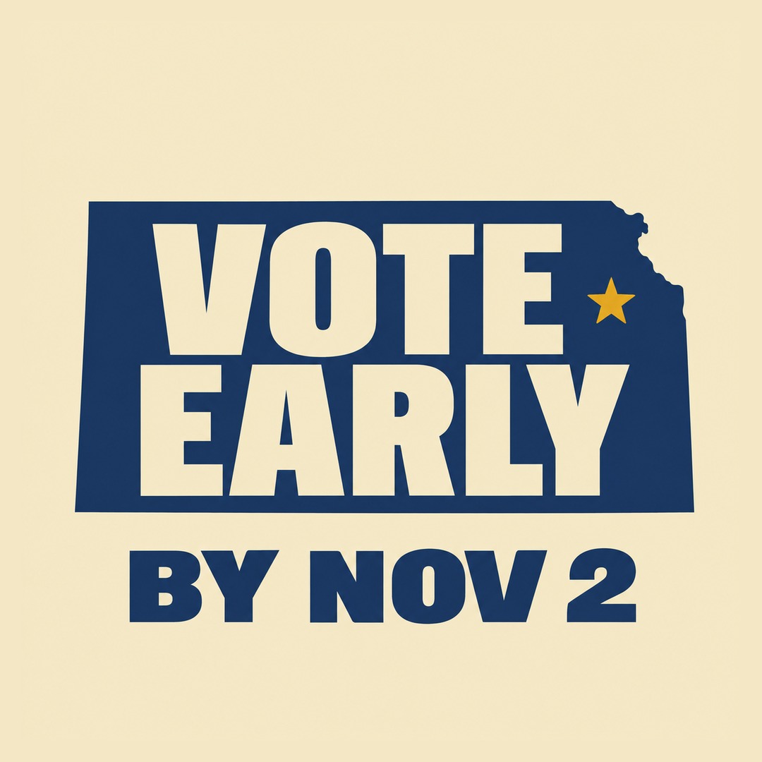 Kansas vote picture, hand-made design 3