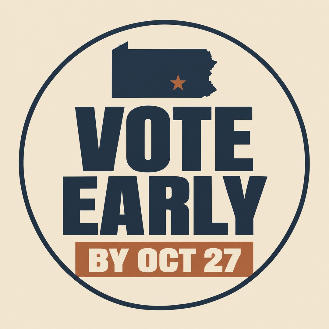 Pennsylvania vote picture, hand-made design 4
