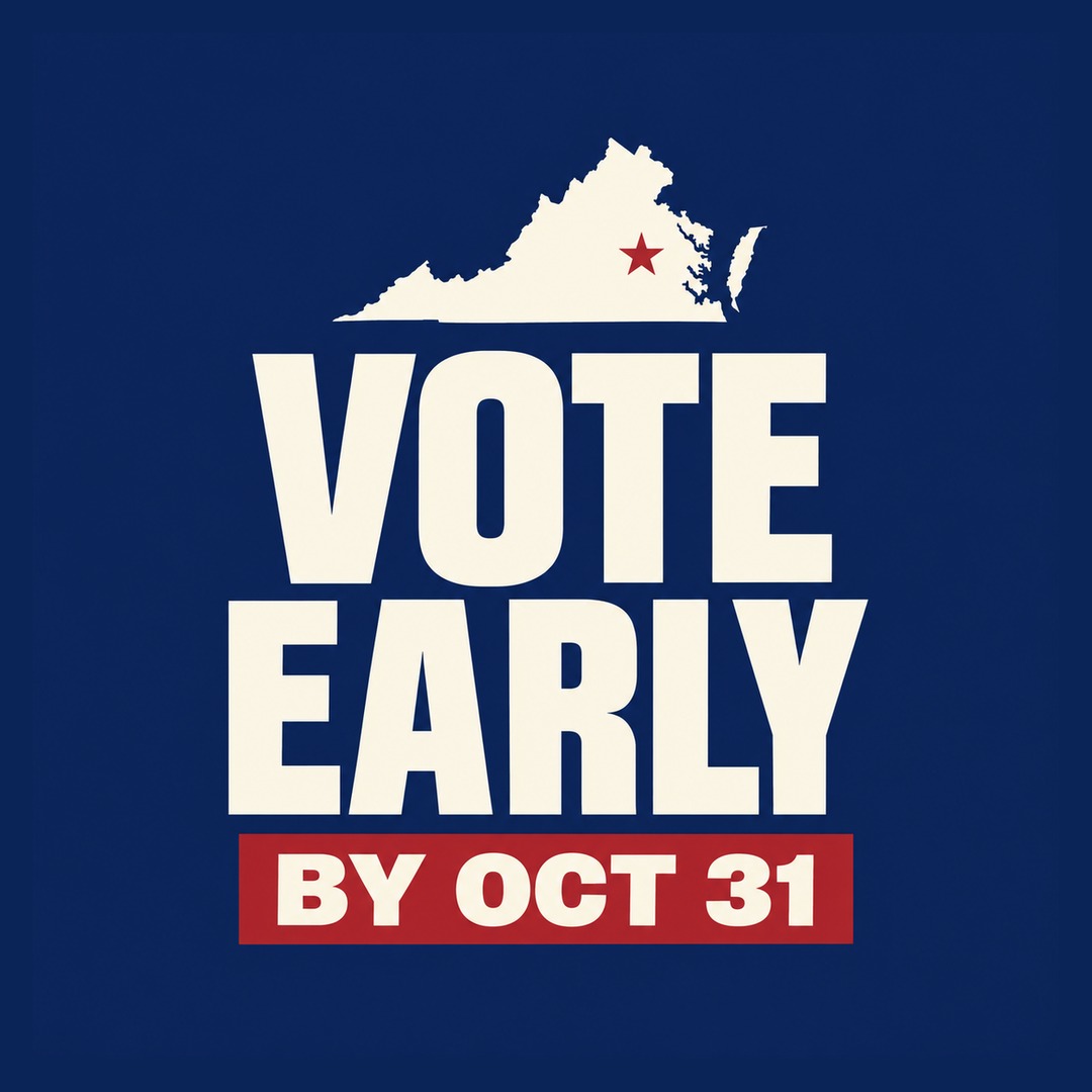 Virginia vote picture, hand-made design 2