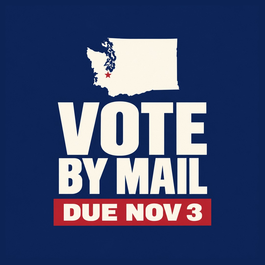 Washington vote picture, hand-made design 2